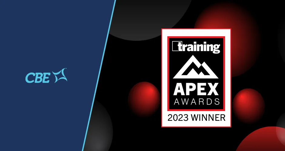CBE Companies Among 2023 Training APEX Award Winners